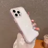 Funda para Teléfono Móvil de Agujero Grande Dos en Uno Adecuada para Apple 16Promax Moderna 16 Panel Trasero de Alta Transparencia 13 Acrílico 11/12
