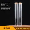 Tubo de Incenso Plástico Amostra Tubo de Incenso Palitos de Incenso Sândalo Agarwood Balde de Incenso Suporte de Incenso Acrílico Doméstico Tubo de Incenso com Suporte para Armazenar Incenso