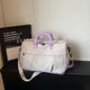 Bolsa de bagagem para roupas de grande capacidade, bolsa de mão de viagem para viagens curtas, viagens de negócios, bolsa para esportes e fitness, bolsa de armazenamento para maternidade