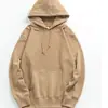 Sudadera Deportiva con Capucha de Color Sólido de Moda Primavera y Otoño del Fabricante, Sudadera Pulóver Casual para Parejas al por Mayor, Se puede añadir logo