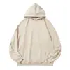 2026 Nuevo Cruzado 350g CVC Copo de Nieve Lavado Vintage Sudadera con Capucha Pulóver Sudadera para Hombre Peso Pesado Marca de Moda Chaqueta Estampada