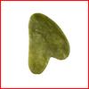Rodillo de Jade Tabla Gua Sha Natural Masajeador Facial Herramienta de Belleza Verde Jade Doble Cabeza Fabricante Transfronterizo Mayorista