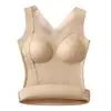 Nuevo chaleco térmico sin costuras de otoño e invierno para mujer con copas fijas, no necesita usar sujetador, forrado de felpa, corte ajustado, capa base adelgazante ropa interior térmica
