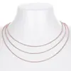 Collar de Plata de Ley S925 Más Vendido Transfronterizo con Cuentas Grabadas Ajustables, Cadena para Clavícula, Joyería de Plata Versátil de Nicho de Lujo Ligero