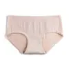 Roupa íntima de renda de algodão antibacteriana Tmall Taobao transfronteiriça, calcinha feminina japonesa sem costura para cintura grande