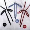 Cuerda de Cuello sin Nudo Color Sólido Camisa de Uniforme Jk Corbata de Lazo Encaje Cuerda Accesorios Correa de Mujer