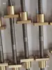 Juego de Tornillos de Ajuste de Varilla Roscada Integrada Hacia Adelante y Hacia Atrás, Tuerca de Tornillo Trapezoidal, Tornillo de Rosca Gruesa Bidireccional de Rotación Izquierda y Derecha