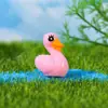 Adornos de Resina de Cisne Adornos de Micropaisaje Adornos para Suculentas Adornos de Regalo Creativos Zakka Cisne de Pareja