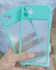 Funda de Teléfono Apple 17 Estilo Ins Minimalista de Gama Alta con Ventana Grande Adecuada para iPhone 16/15, Funda a Prueba de Golpes de Doble Color de Cambio Rápido