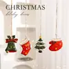 La Decoración Navideña Más Popular de Amazon Colgante Americano Árbol de Navidad Colgante Decoración Colgante Retro Venta al por Mayor