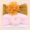 Traje de Diadema de Nylon para Bebé 0-3 Años Bebé Halógeno Puerta Sin Rastro Diadema Cálida Accesorios para el Cabello de Niña Pequeña