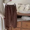 Nuevos pijamas de otoño e invierno para niños, camisones para niñas, ropa de casa para bebé Clase A, pijamas para bebés, pantalones largos, conjunto de bata