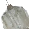 Verano Nuevo Estilo Chino Estilo Nacional Chaqueta Protectora del Sol Bordada con Cuentas Abrigo Diseño de Cuello Redondo Traje de Béisbol Top