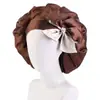 Gorro de Dormir Profesional Personalizado con Logo Impreso Estilo Cinta, Gorro Protector de Cabello Anudado, Gorro Bufanda para la Cabeza, Gorro para Maquillaje de Belleza