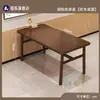 Mesa de Comedor para Hogar Apartamento Pequeño Sala de Estar Sencilla Mesa de Comedor Catering Merienda Restaurante de Comida Rápida Mesa y Sillas Rectangulares Comerciales
