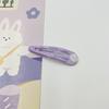 Hot Style Children's bb Clip New Internet Celebrity Candy Color Hair Clip 5cm Baking Paint Side Clip Simple Alloy Oil Dropping Half Jewelry
