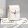 Bolsa Pequeña para Teléfono Móvil, Nueva Bolso de Hombro Mini Pequeño de Alta Gama para Mujer, Bolso Pequeño Versátil con Cadena para Hombro Cruzado