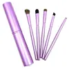 Pincel de Sombra Pincel de Maquiagem Portátil Conjunto de Cinco Peças Conjunto Completo Pincel para Olhos Conjunto de Pincéis de Maquiagem