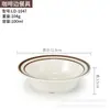 Tigela Pequena de Melamina, Tigela de Sopa Antiderrapante, Prato Comercial de Imitação de Porcelana, Tigela de Arroz de Plástico, Utensílios de Mesa para Hot Pot, Conjunto de Copo e Colher, Pratos de Mesa para Molhos