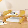 Estante de almacenamiento para escritorio de oficina, organizador de archivos, caja de almacenamiento de archivos, colección de artículos de oficina, estante de archivos multicapa