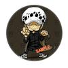 Xinfan Animation One Piece Lufei Solon Choba Insignia Insignia Redonda Venta al por Mayor Mar 115-152