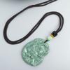 Colgante de tigre de jade ruso Husheng Wei Yu Pei para hombres y mujeres, colgante de tigre de jade birmano, colgante de tigre del zodíaco.