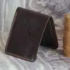Comércio Exterior Mais Vendido Carteira de Couro Crazy Horse Curta Retro Multi-Compartimentos para Cartões Carteira Masculina Couro Genuíno Jovens Homens e Mulheres Carteira Curta
