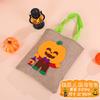 Decorações de Halloween Vestir Adereços Abóbora Portátil Infantil Bolsa Presente Bolsa Pano Bolsa Bolsa Doces Bolsa