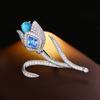 Broche de Tulipán de Estilo Coreano Moderno y Exquisito, Corsage Elegante de Lujo Ligero de Alta Gama, Pin de Diseño Elegante Ropa al por Mayor