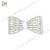 Laço de Strass Super Brilhante Totalmente de Strass Decoração para Roupas Femininas Charms para Sapatos Fivela de Sapato Acessórios para Sapatos Acessórios DIY Feitos à Mão para Sapatos e Bolsas Atacado