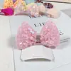 Pinza para el Cabello de Sirena con Lentejuelas Ji Estéreo Infantil con Lazo Producto de Celebridad de Internet Puesto Callejero Tocado Luminoso Accesorios para el Cabello de Niñas