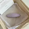 Pinza para el pelo de lunares verde menta fresca, accesorio para el pelo para mujer, pasador lateral para la frente