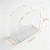 Suministrado Directamente de la Fábrica Origen, Servilletero Transparente de Acrílico en Forma de U para Restaurantes Occidentales, Cafeterías y Barras