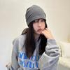 Ropa con Capucha Sudadera Linda Primavera y Otoño Fresca Japonesa y Coreana Hip Hop Media Longitud Sudadera con Capucha para Mujer Estampada Elegante Delgada