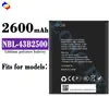 Adequado para Bateria de Celular Neffos Nbl-43B2500, Bateria Durável Nova 2600mAh, Atacado de Fábrica, Comércio Exterior