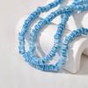 [color dopamina] Cuentas Separadoras de Cerámica Agujero Recto diy Hecho a Mano Pulsera Colgante Material Accesorios