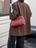 Primera capa piel de vaca nuevo bolso casual para mujer bandolera de hombro bolso de mano de cuero para dama multi-compartimento transfronterizo una generación de moda