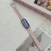 [Correa] Adecuada para Correa Xiaomi Mi Band 11, Diseño de Estrella Impresión por Inyección de Tinta, Correa de Reloj para Chicas Estilo Niche 8/9Nfc