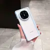Capa Suave Fosca Color Shield para Huawei MateX7 Estilo Ins Simples MateX6 Capa de Celular para Casal X5