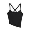 2023 novo sexy irregular curto sem mangas top verão hot girl back cross strap camisola mulheres