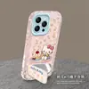 Funda de Teléfono Floral con Temática de Gatos Adecuada para Apple 17 Pro Max, iPhone 15, Lindo Modelo Nuevo para Mujer para iPhone 16, Alto Valor Estético para iPhone 14, y iPhone 13