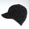 Gorra de Punto para Otoño e Invierno Amazon Gorra de Béisbol Tejida Estilo Europeo y Americano Cuadros para Cola de Caballo Gorra para Cola de Caballo de Mujer No Estándar de Coche
