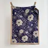 Nuevo y elegante bufanda floral grande vintage para mujer, otoño e invierno, cachemira sintética, engrosada, adecuada para madres, chal floral de doble uso