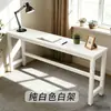 Mesa larga y estrecha de pared, escritorio de computadora simple y moderno, escritorio de estudio para estudiantes, escritorio para el hogar en el dormitorio