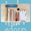 Kit de palillos de madera de durazno para hacer pasadores diy traje materiales hechos a mano diy en el paquete del hoyo Productos semiacabados de madera madre de pasador