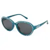 Gafas de Sol de Moda para Niños Estilo Coreano Montura Ovalada Fresca Incrustadas con Diamantes Lujo Accesible Gafas de Sol de Alta Gama con Protección Solar 131 Rt083
