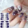 Película de Calcomanía para Uñas FF Estéreo Impermeable Sin Hornear Calcomanía Completa Estilo Simple Papel de Película para Calcomanías de Uñas de Primavera, Verano, Otoño e Invierno