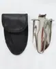 Pala plegable de acero inoxidable personalizada para exteriores, Pala puntiaguda plegable y portátil, Herramienta para camping y picnic, Pala de jardín para cavar tierra