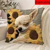 Capa de Almofada para Sofá de Pet Fofa Mais Vendida na Temu Têxtil para Casa Decorativo Capa de Almofada para Sofá Bordado Falso