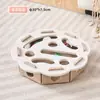 Brinquedo para Gatos se Divertirem e Aliviarem o Tédio, Brinquedo Educacional para Filhotes de Pet, Bola com Guizo para Filhotes, Caixa de Provocação para Gatos